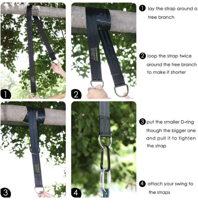 SkyStrap Duo - Tree Swing Hanging Straps