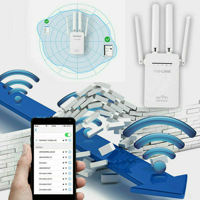 StreamZone - 1200Mbps WiFi Range Extender