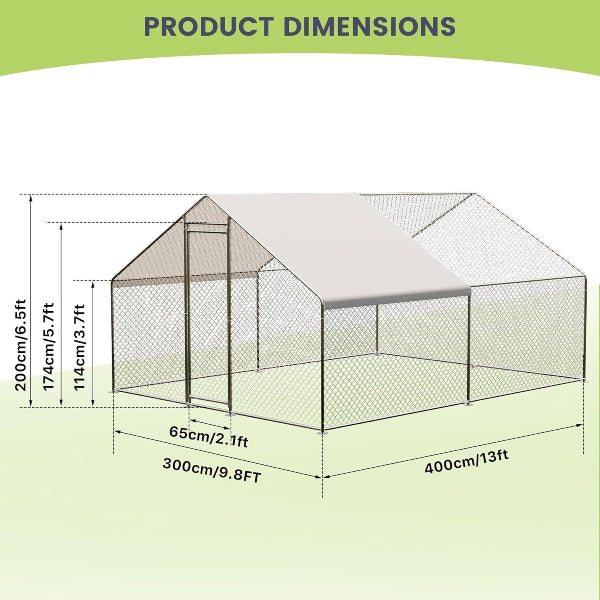 Wingstead - Walk-In Chicken Coop Run