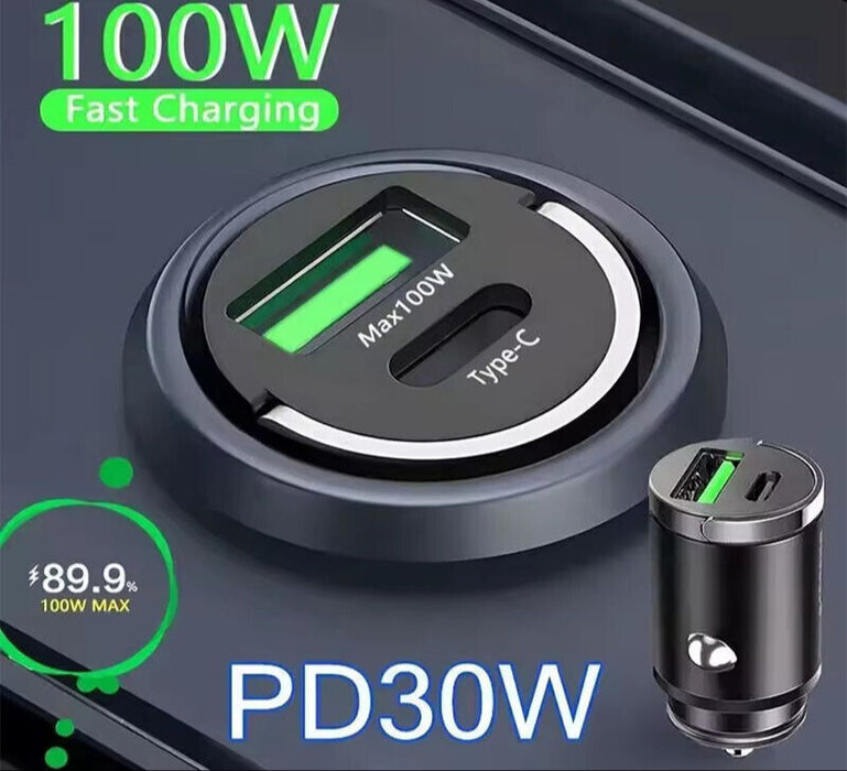VoltEdge MiniBoost - USB Fast Car Charger