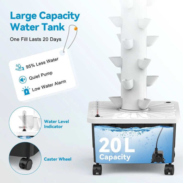 HomeHarvest - Hydroponic Growing System with Timer