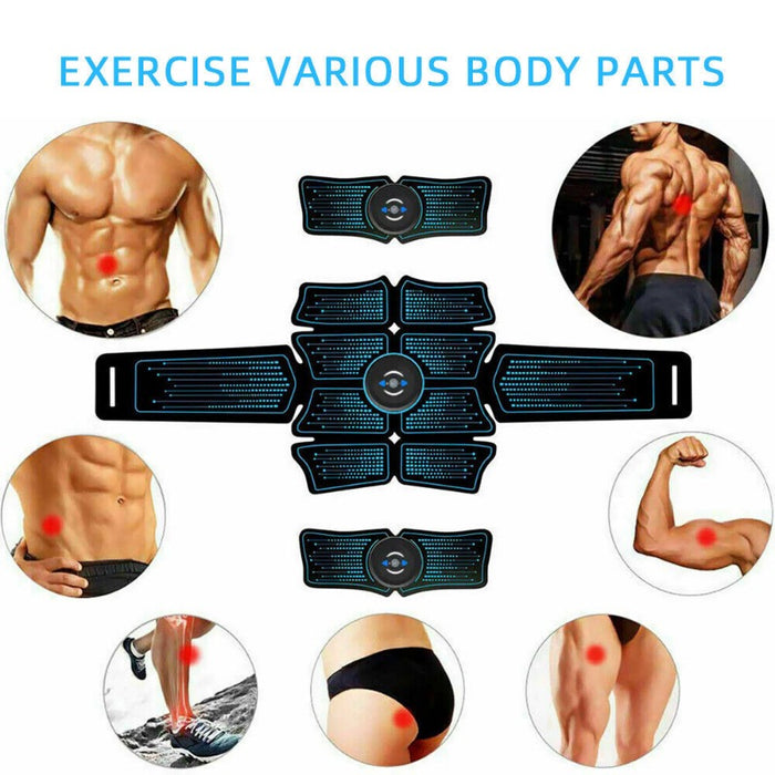 Rechargeable Abdominal Muscle Stimulator Trainer