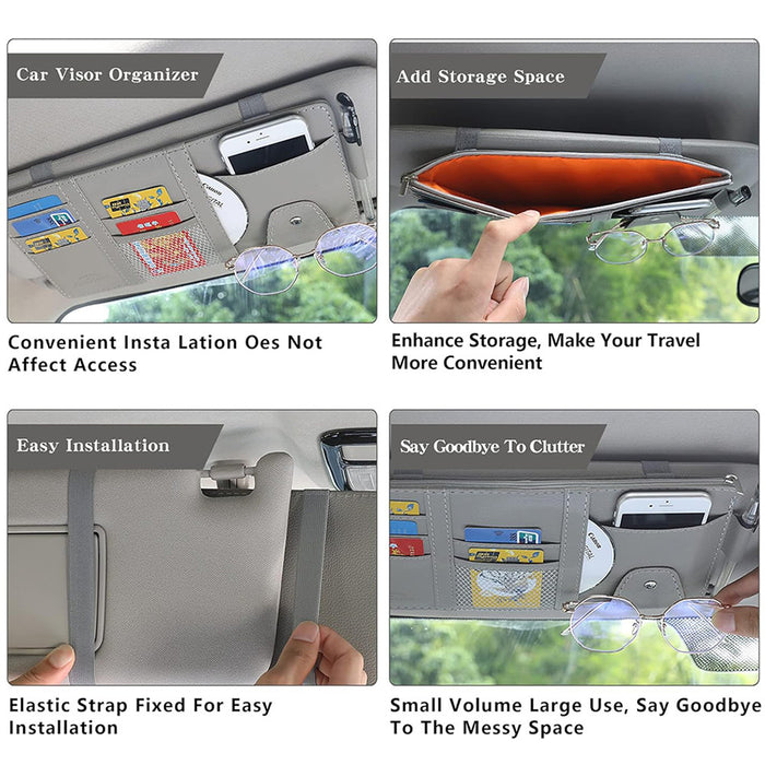 TidyTrack - Car Sun Visor Organizer