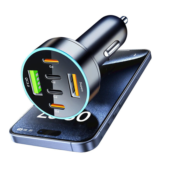 VoltMax 6-Port – Fast Car Charger