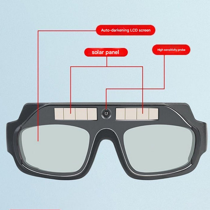 WeldSafe - Auto Darkening Welding Goggles