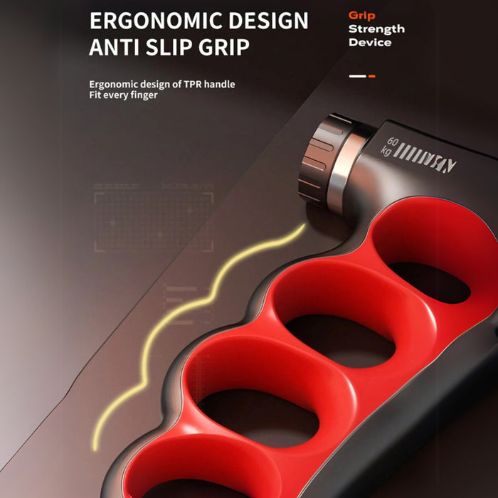 GripFusion - Hand Grip Strengthener with Counter