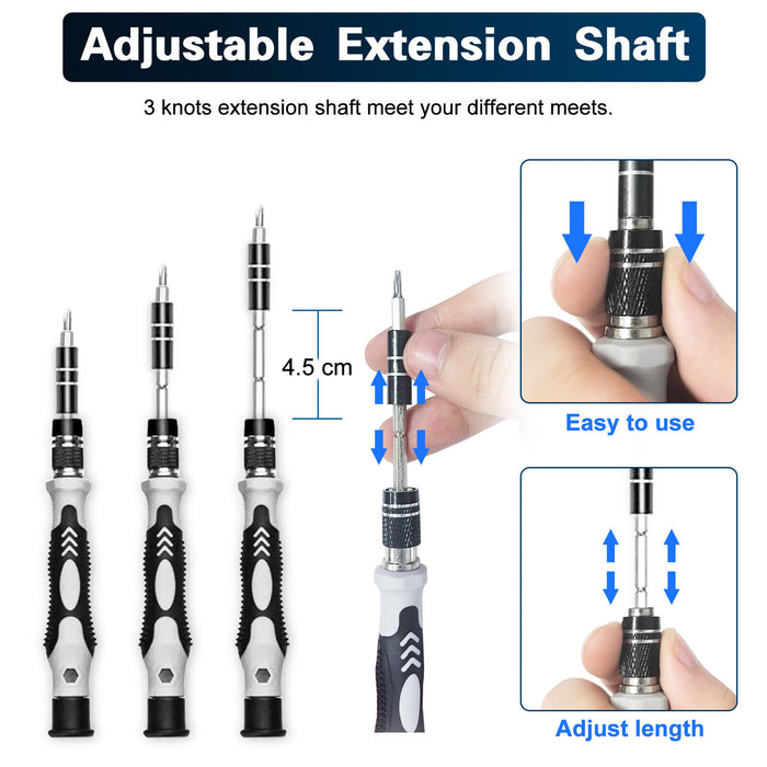PrecisionPro Magnetic Screwdriver Set
