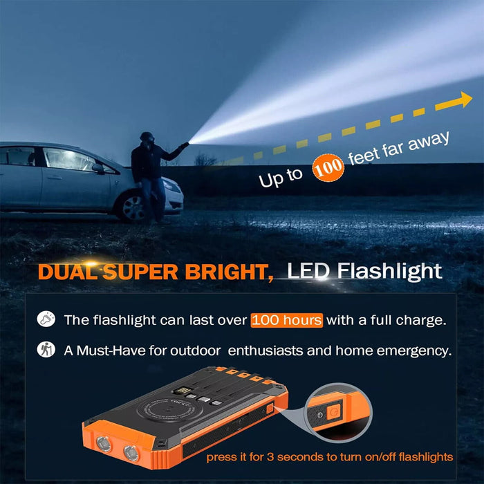 SunPulse - 90000mAh Solar Power Bank
