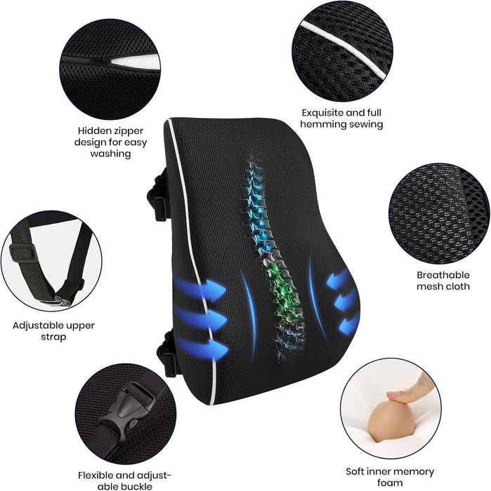 PostureCush - Ergonomic Seat Cushion for Office Chair
