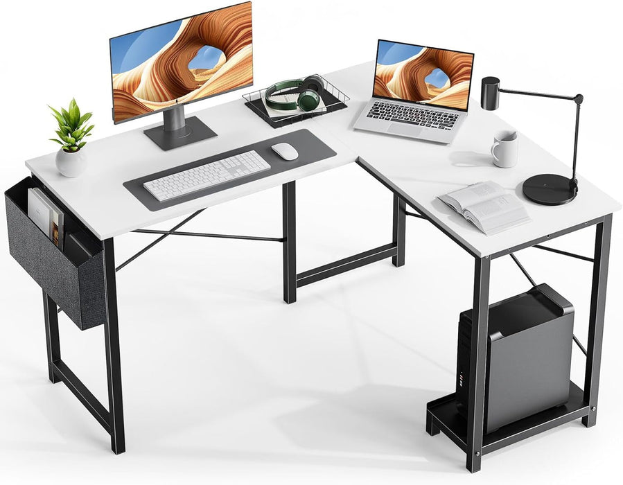 Elevare - L-Shaped Wood Desk