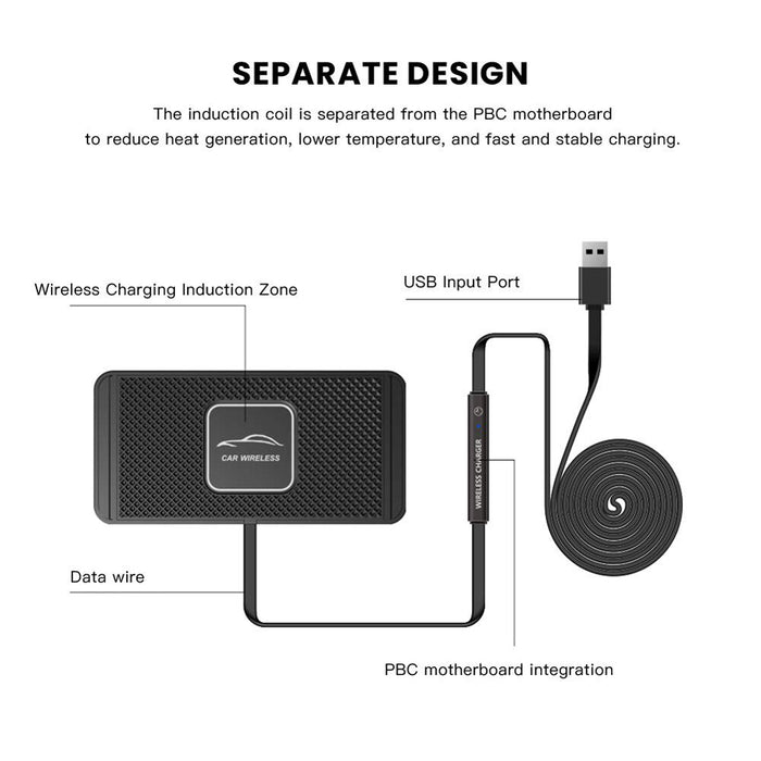 DashCharge - Fast Wireless Car Charger