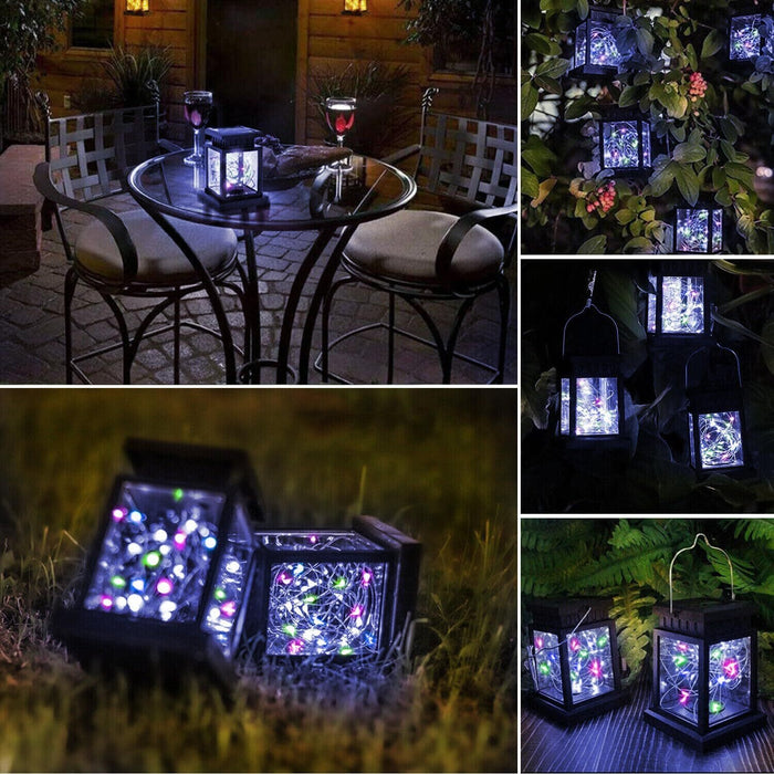 Solarique - Solar Hanging Candle Lanterns