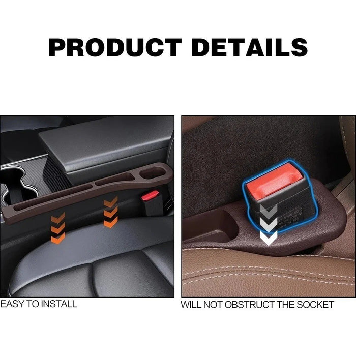 SeatMate - Universal Car Seat Gap Filler Organizer