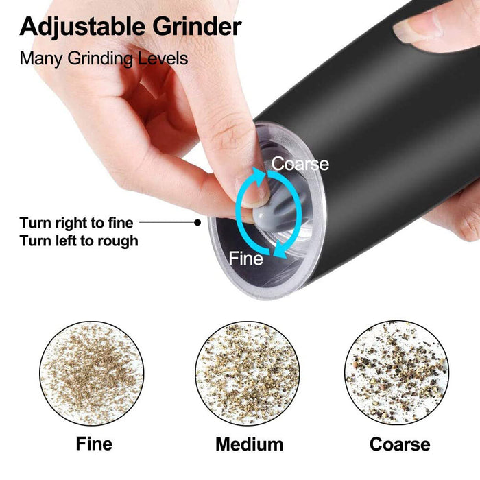 AutoSpice - Electric Salt and Pepper Grinder Set