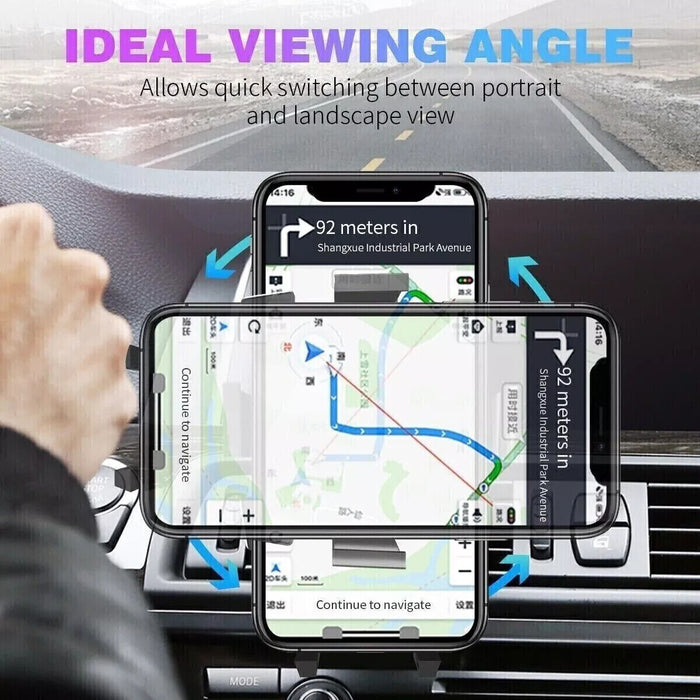 GripLock Drive - Car Phone Holder for Air Vent
