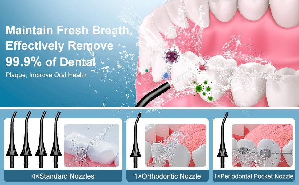 SmileWave - Portable Water Dental Flosser