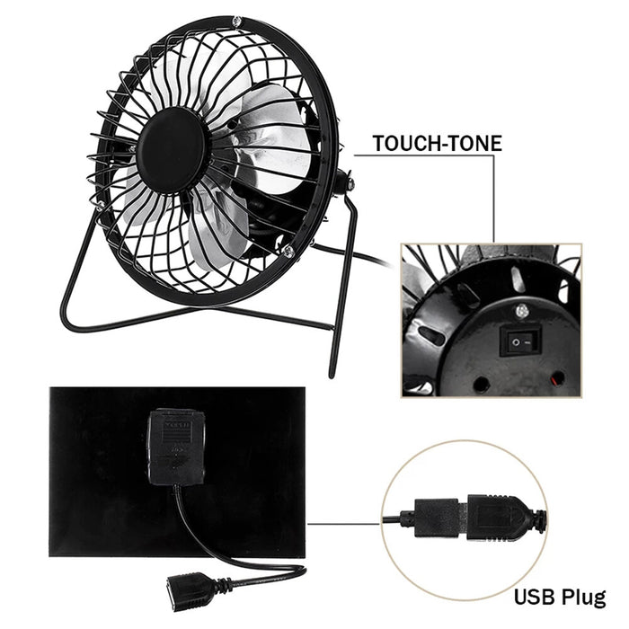 SunCool Breeze - Solar Powered Fan