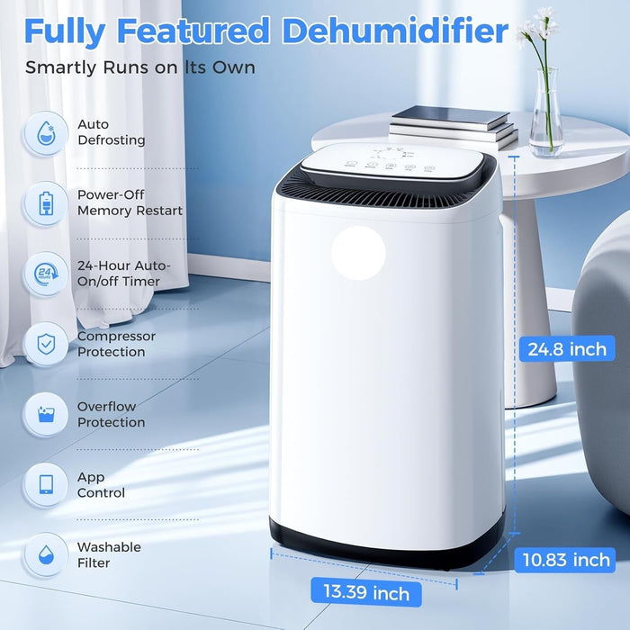 AeroDry Max - High-Performance Home Dehumidifier