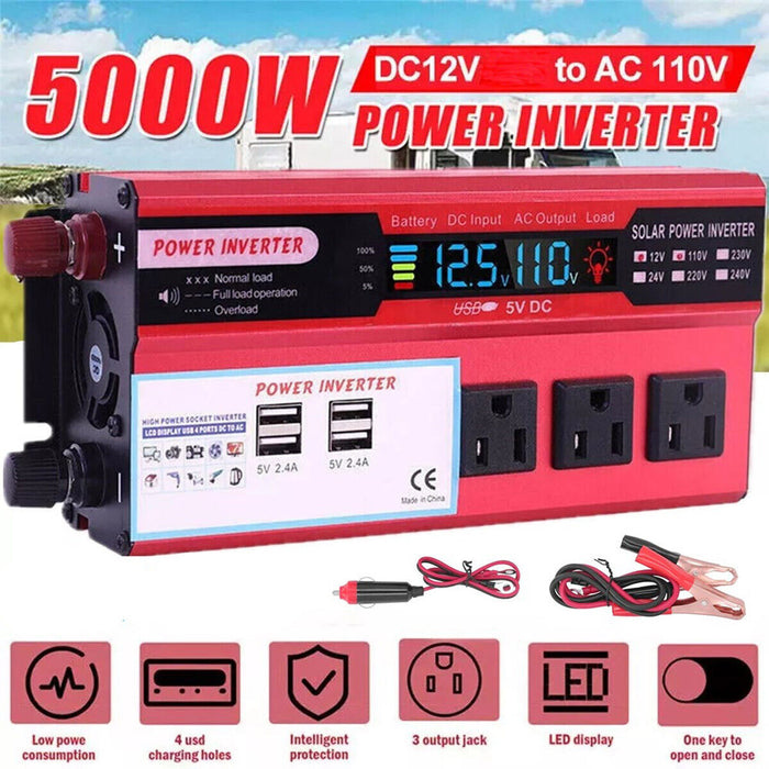RoadCharge Max – Car Power Inverter