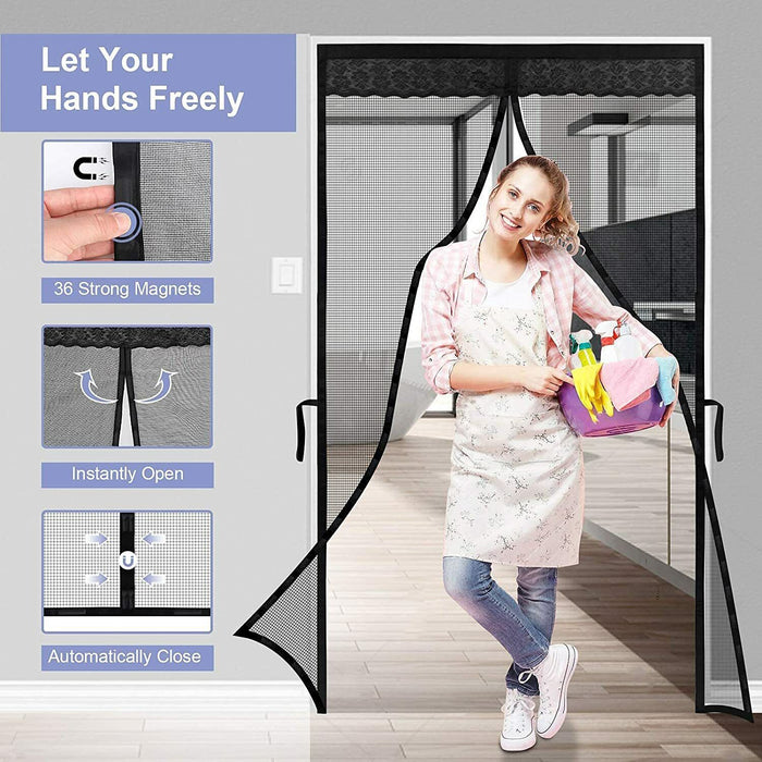 EasyBreeze Magnetic Door Screen