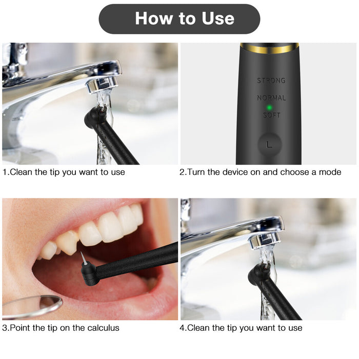 SparkleDent - High-Frequency Dental Cleaner