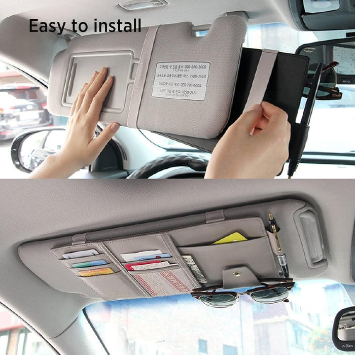 TidyTrack - Car Sun Visor Organizer