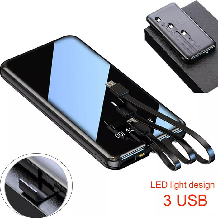FlashCharge - Portable Power Bank with Fast Charging