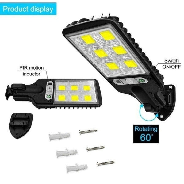 SunRayX - Solar Motion Sensor Light Outdoor