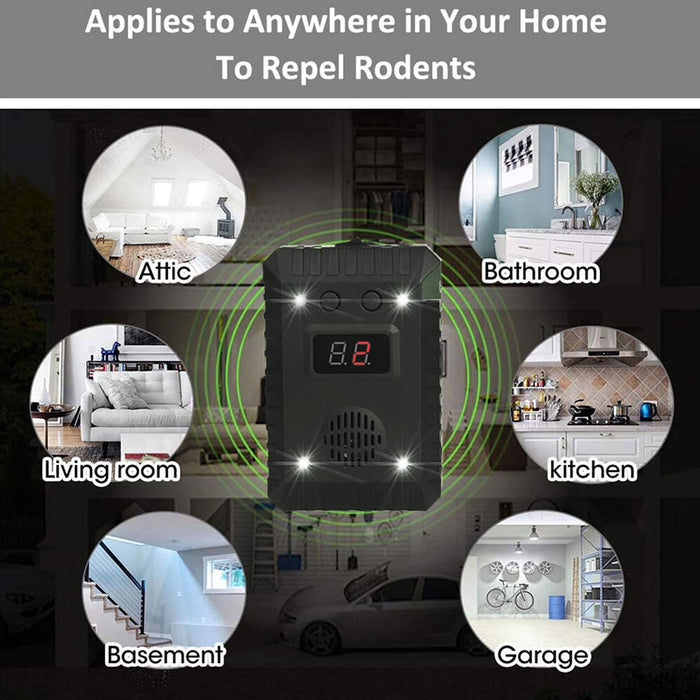 FlashGuard - Ultrasonic Rodent Repeller