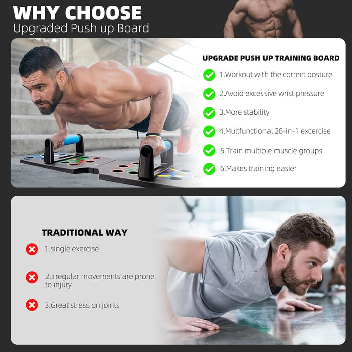 StrengthTrack - Max Pushup Board