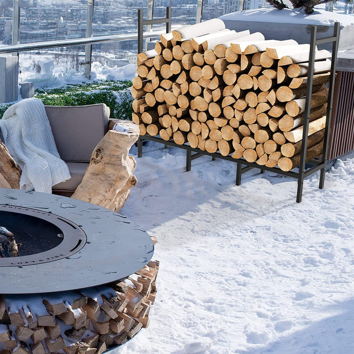 StackSure - Adjustable Firewood Rack