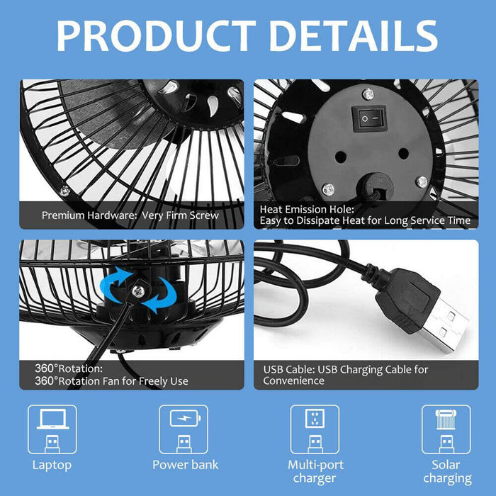SunCool Breeze - Solar Powered Fan