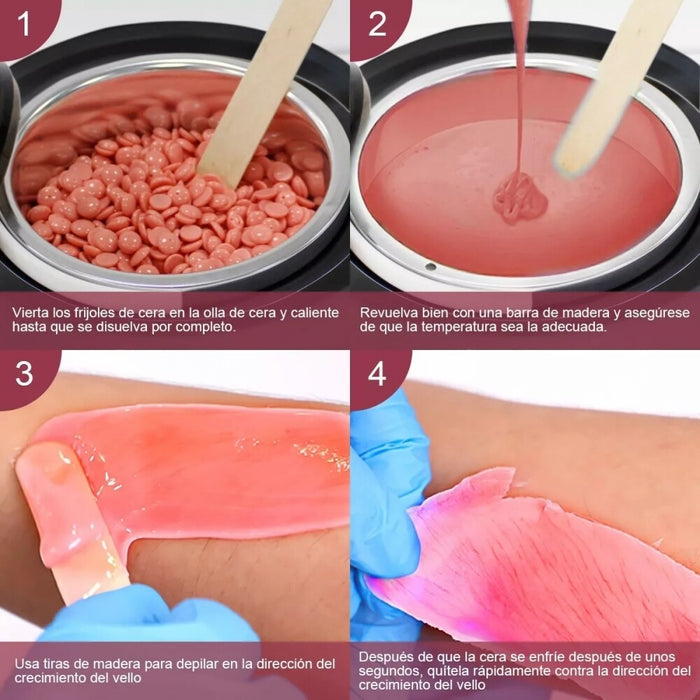 GlowSmooth - Wax Warmer Kit