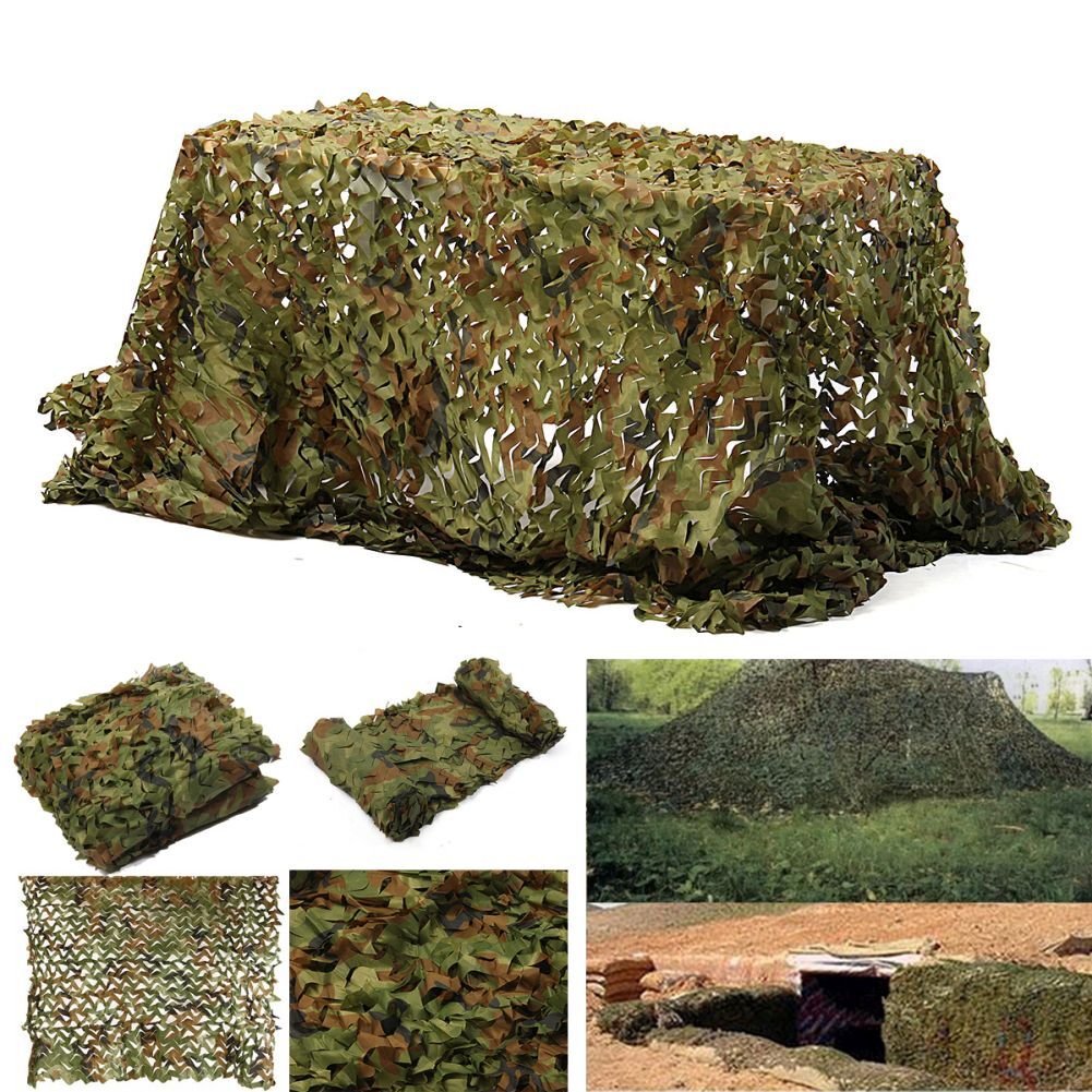 Camo Net Camouflage Netting | Military Camo Net | Lightweight | Sun & Wind ...