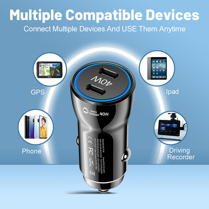 SparkCharge - USB C Car Charger