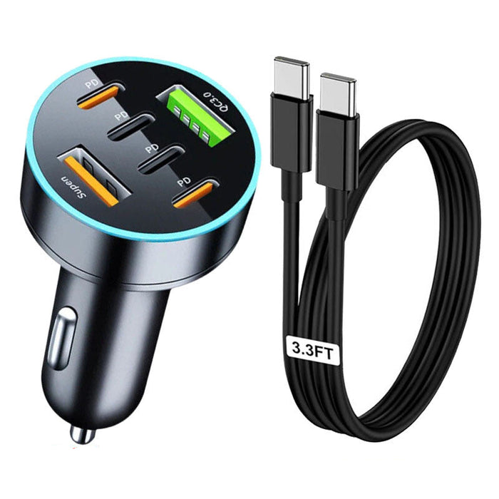 VoltMax 6-Port – Fast Car Charger