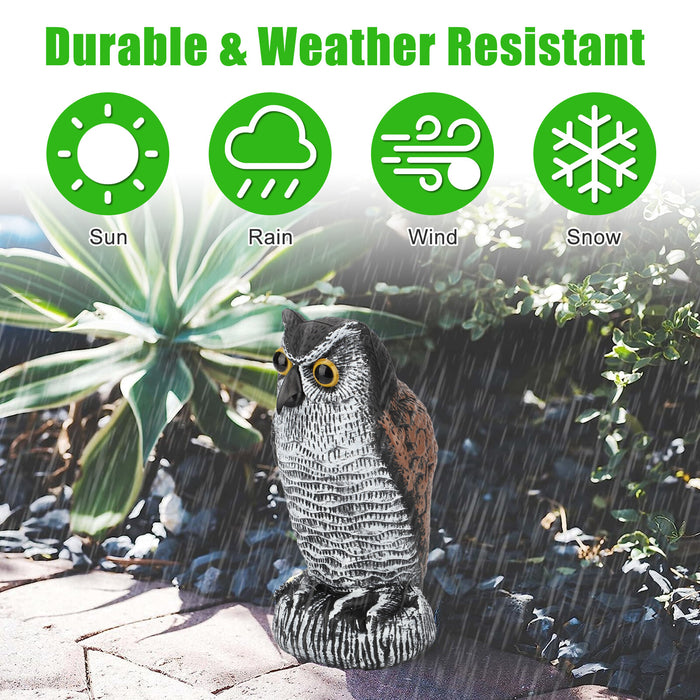 FeatherFend - Realistic Owl Bird Repellent