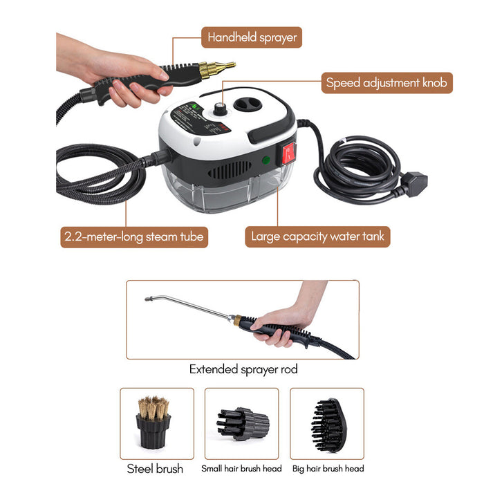 SteamSpark Elite - Handheld Steam Cleaner
