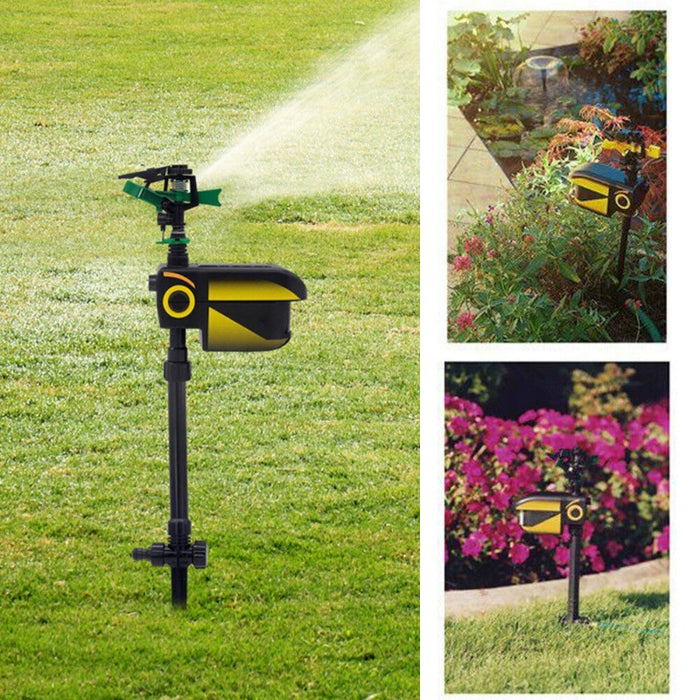 Solar Animal Repellent Water Sprayer