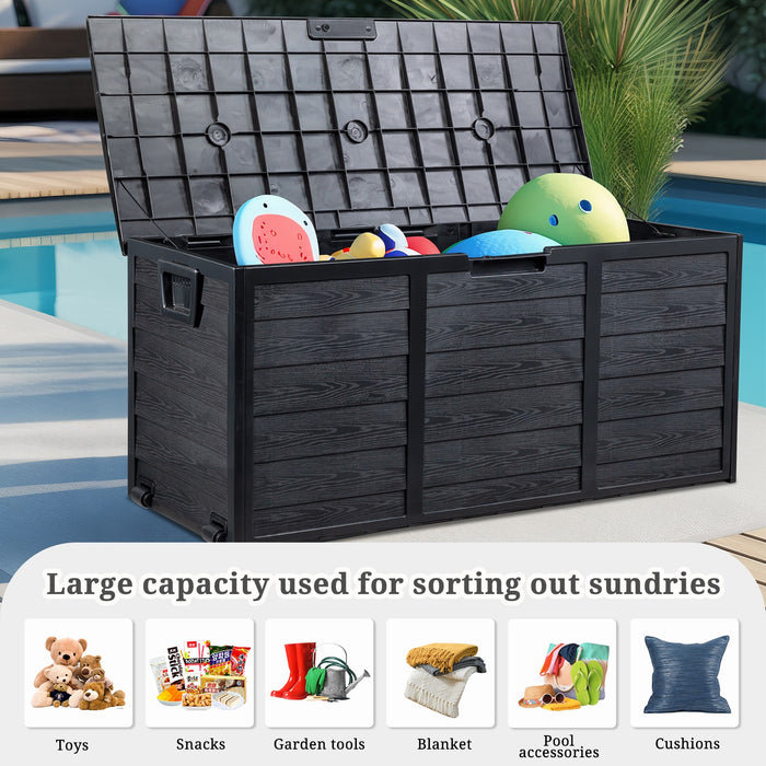 EcoDeck - Outdoor Patio Storage Deck Box