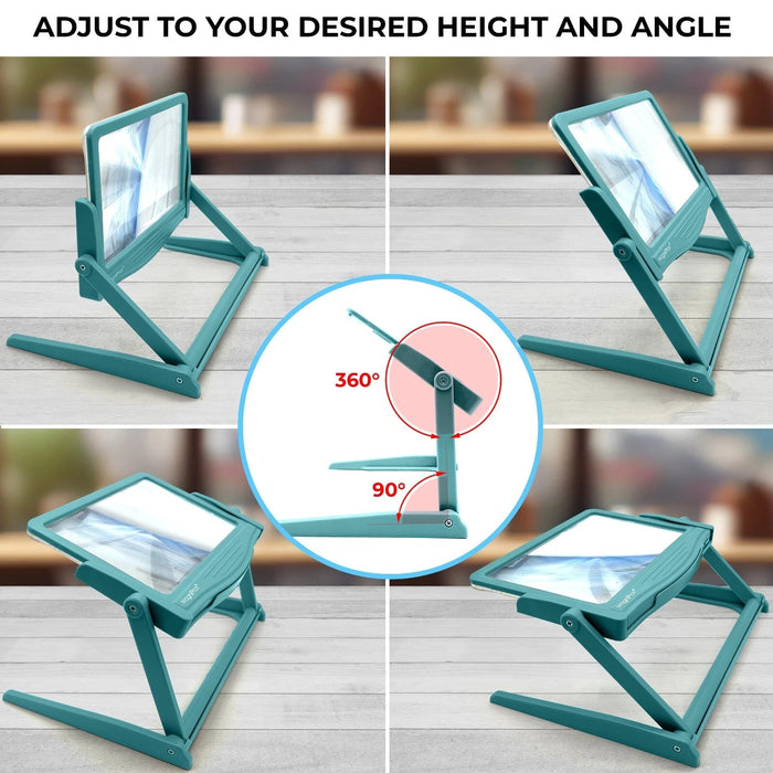 CraftLight - LED Magnifying Glass with Stand