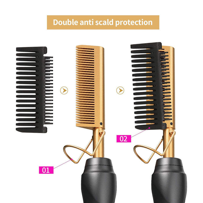 KinkEase – Hair Straightening Comb