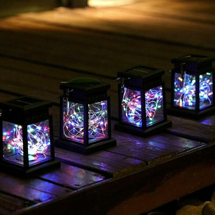 Solarique - Solar Hanging Candle Lanterns
