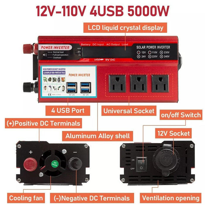 RoadCharge Max – Car Power Inverter