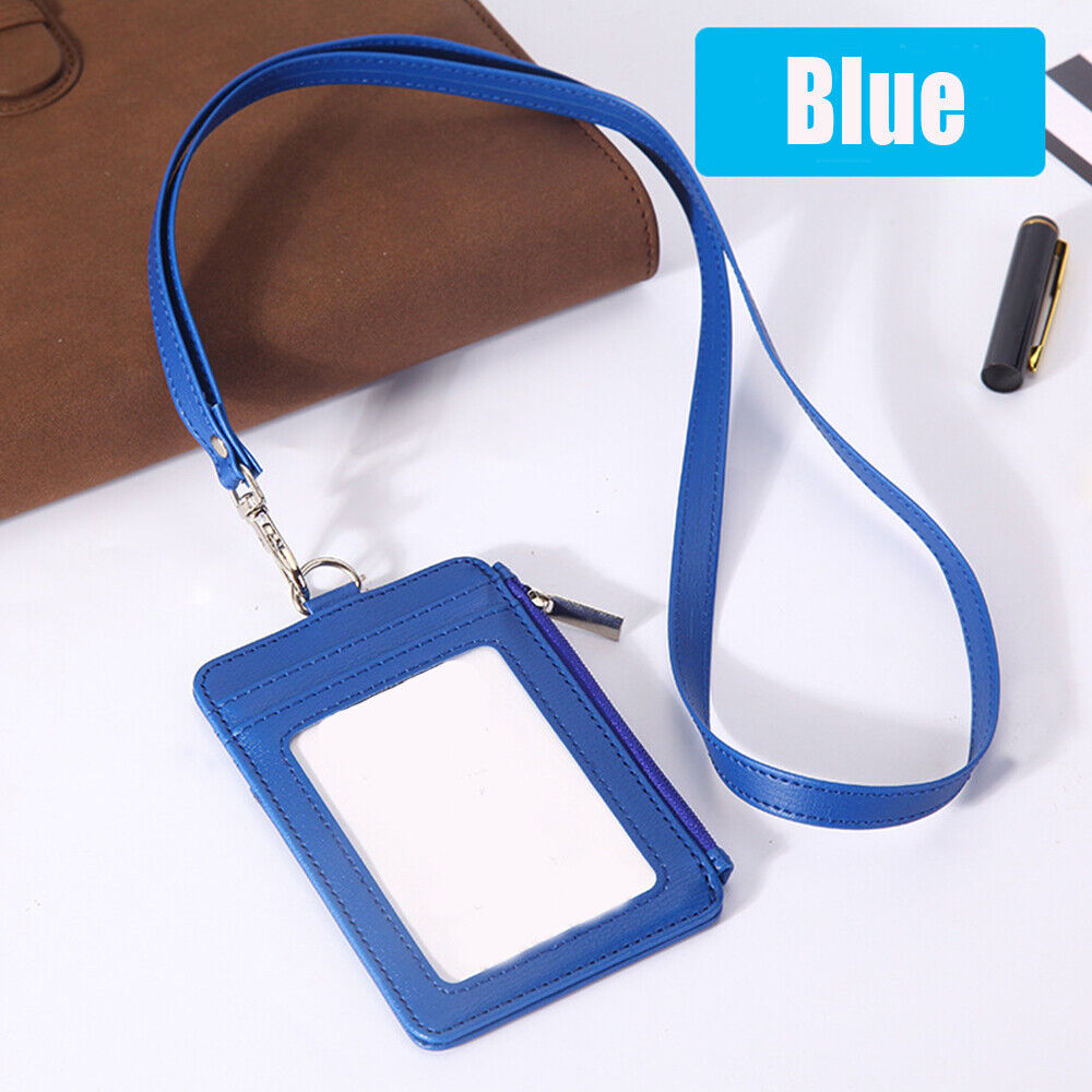 Premium PU Leather ID Card Holder