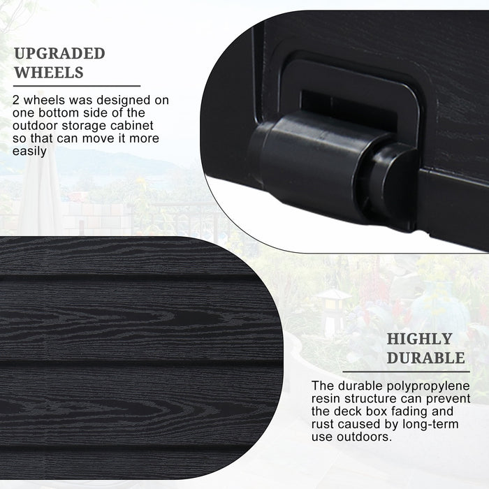 EcoDeck - Outdoor Patio Storage Deck Box