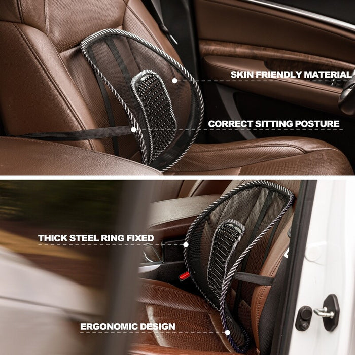 BackEase Mesh – Car Lumbar Support for Lower Back Pain