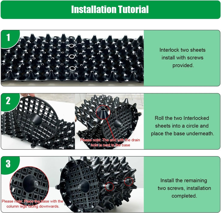 FreshRoot - Air Pruning Plastic Nursery Pots