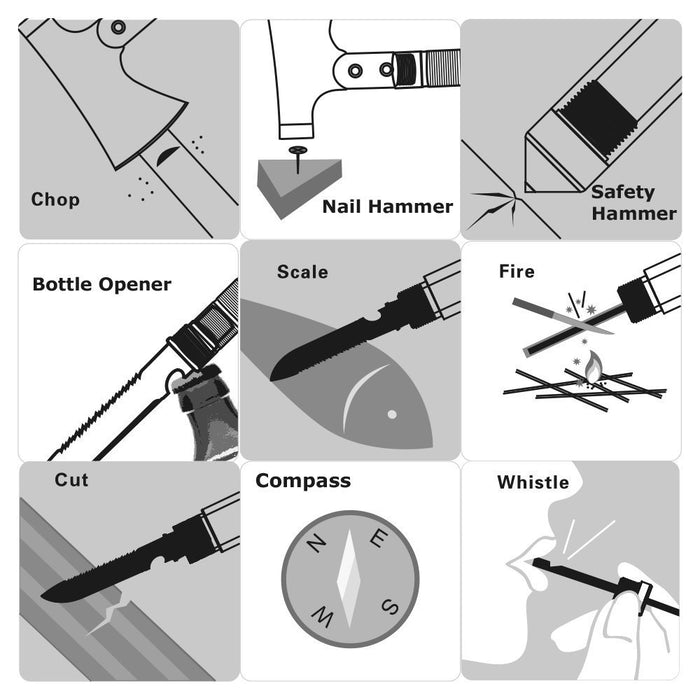 WildFront - Portable Survival Axe