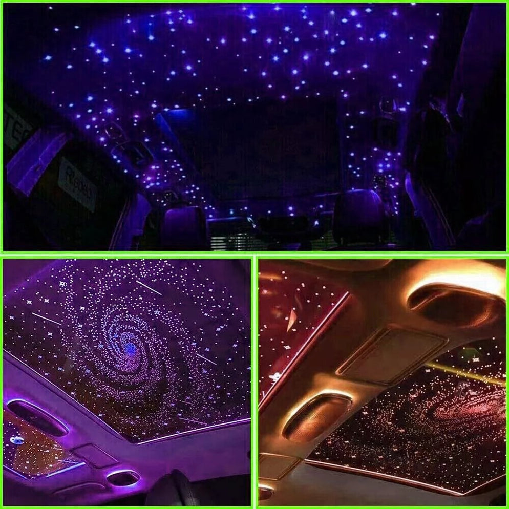 Car Fiber Optic Interior Lights | RGB LED Strip for Cars | Music Sync ...